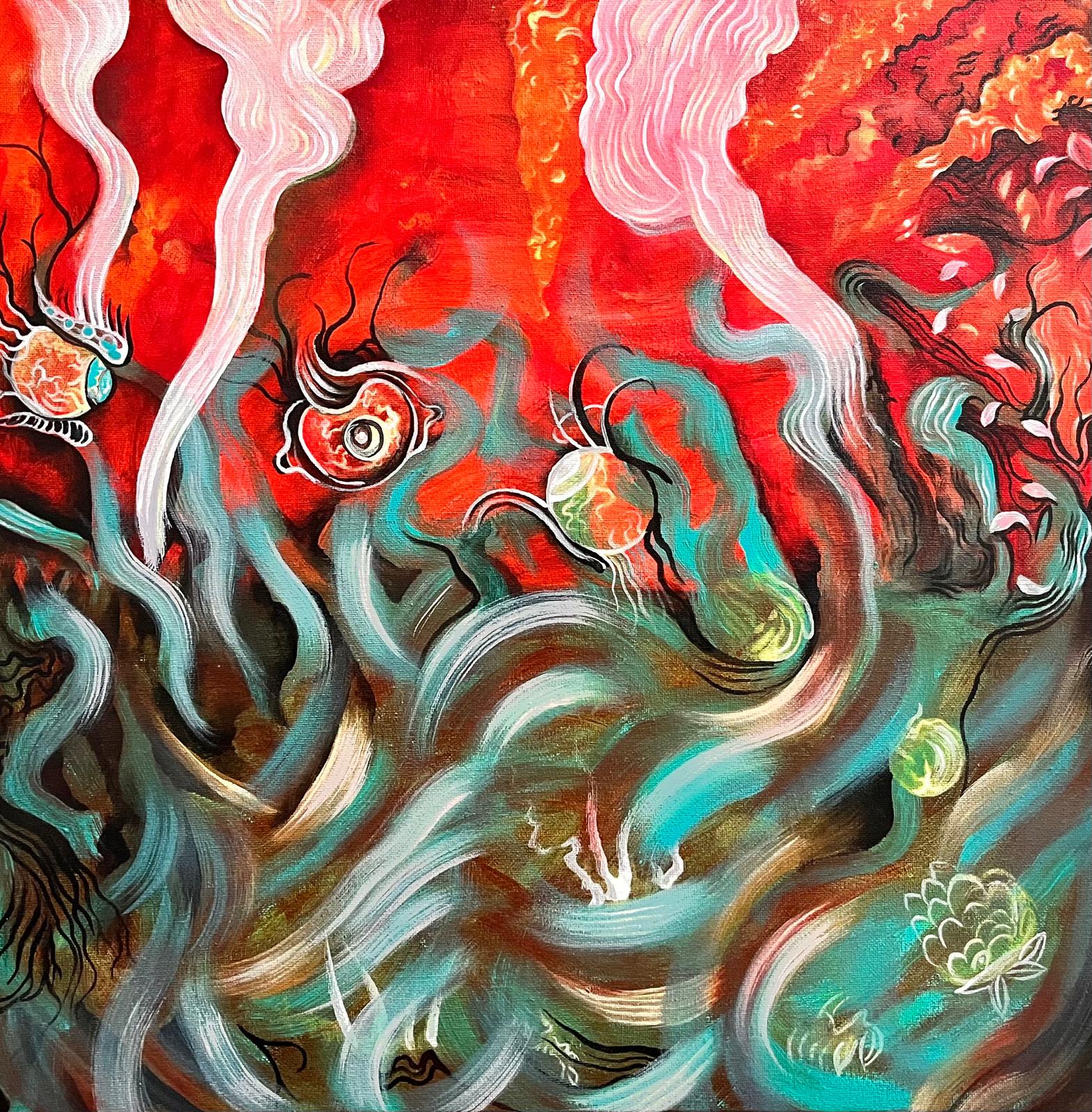 Encounter in the grass