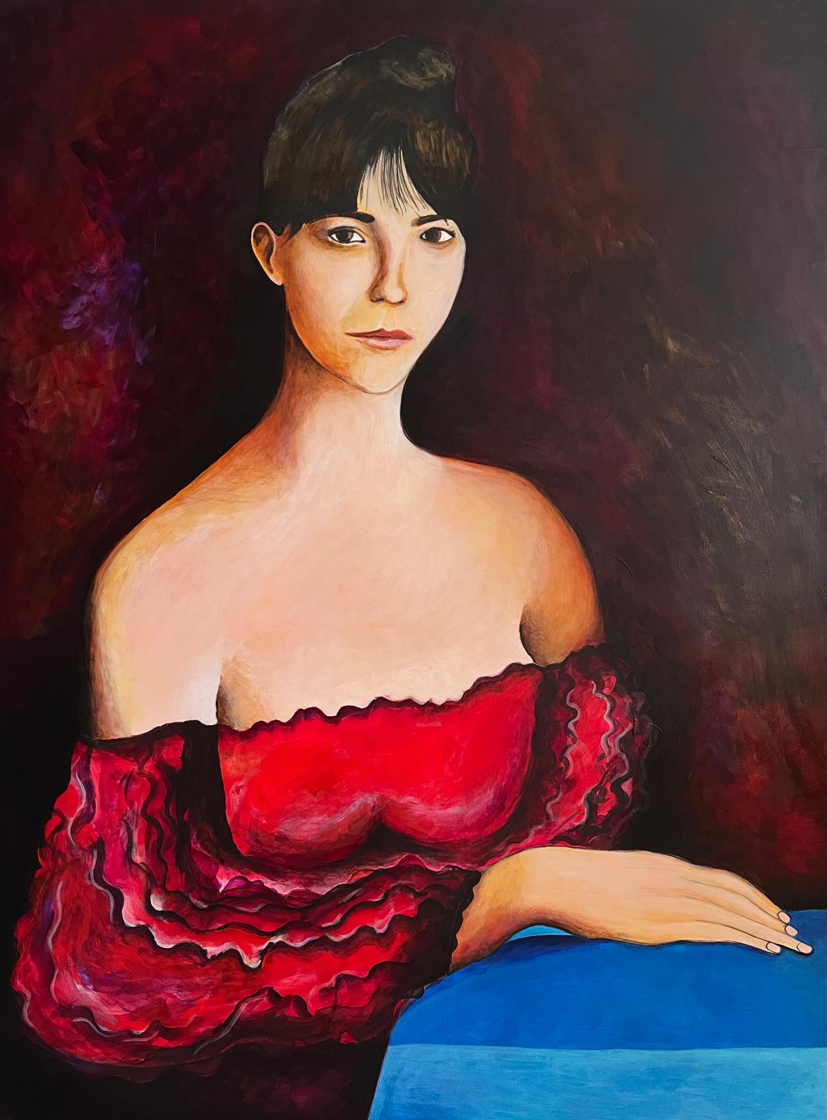 Portrait of an unknown woman