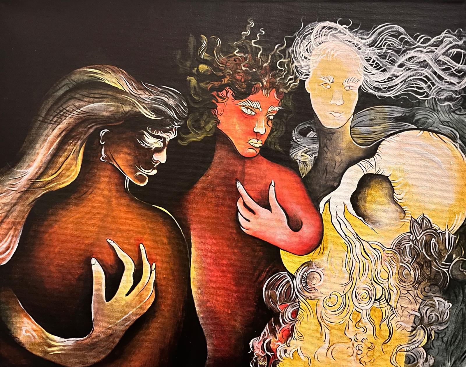 The light in our eyes